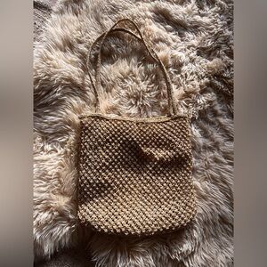 Tentree Natural Woven Tote Bag